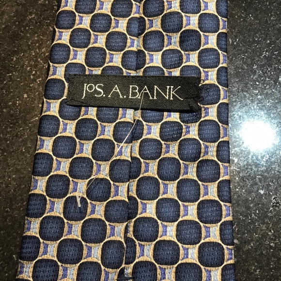 JOS A Bank blue tie - Picture 1 of 5